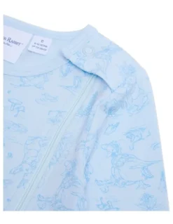 Peter Rabbit Romper in Light Blue