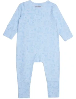 Peter Rabbit Romper in Light Blue