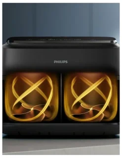 Philips 1000 Series Flex Basket With Divider Airfryer 7.1L in Black