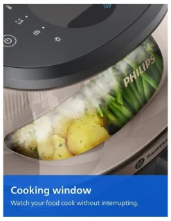 Philips 5000 Series XXL Steam Airfryer 7.2L in Black NA547/07