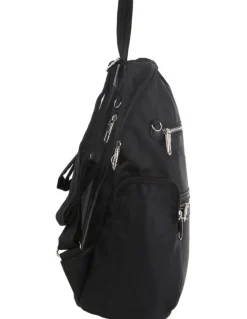 PIERRE CARDIN Anti-Theft Backpack Bag in Black