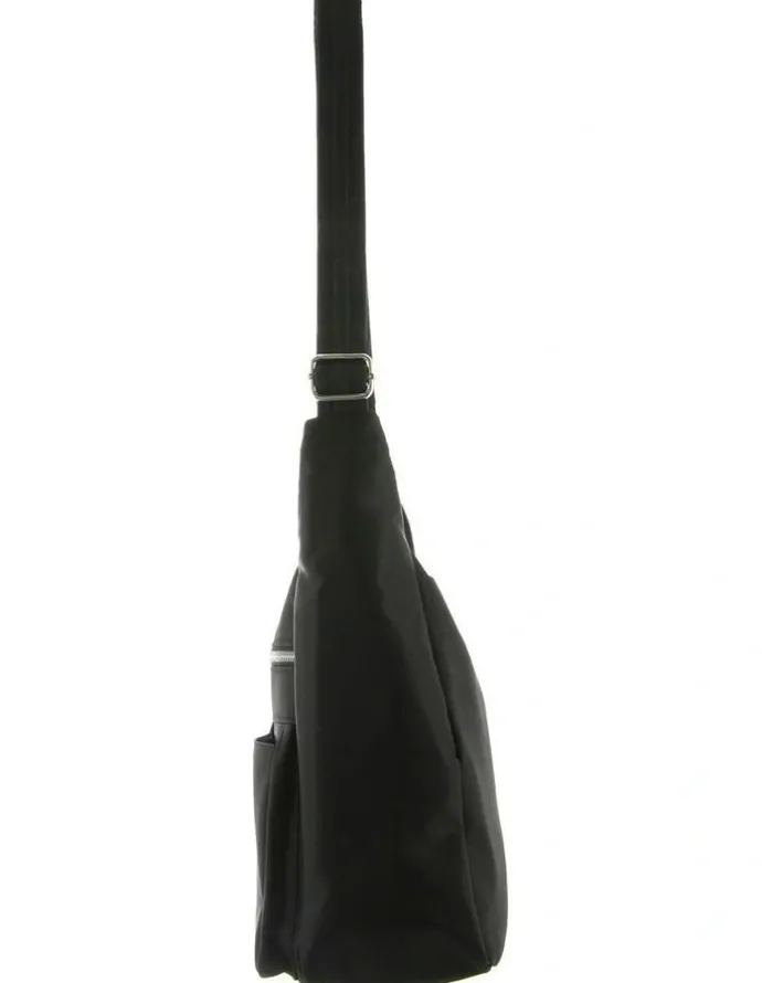 PIERRE CARDIN Anti-Theft Cross Body Bag in Black