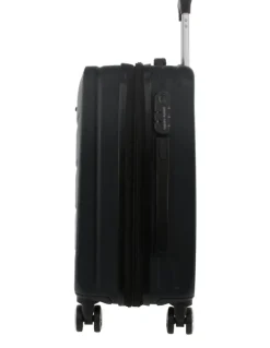 PIERRE CARDIN Avion 54cm Cabin Hard Shell Case in Black