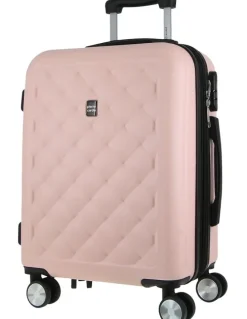 PIERRE CARDIN Metro 54cm Cabin Hard Shell Case in Rose