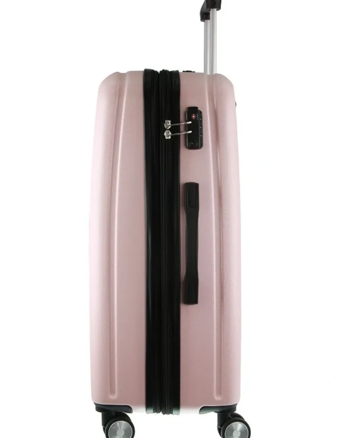 PIERRE CARDIN Metro 80cm Large Hard Shell Case in Rose