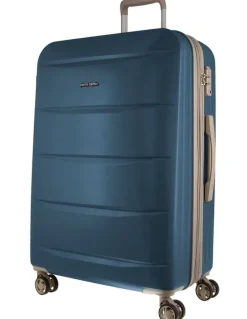 PIERRE CARDIN Musee 70cm Medium Hard-Shell 2-Tone Suitcase in Blue