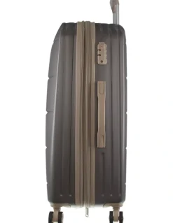 PIERRE CARDIN Musee 70cm Medium Hard-Shell 2-Tone Suitcase in Graphite