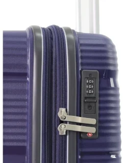 PIERRE CARDIN Normandy Cabin Hard Shell Suitcase 55cm in Lilac