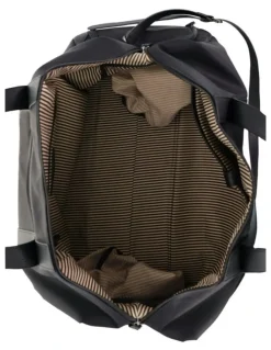 PIERRE CARDIN Nylon Adventure Overnight Bag in Black