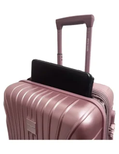 PIERRE CARDIN Palais 54cm Cabin Hard Shell Case in Rose