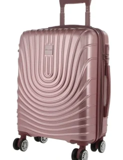 PIERRE CARDIN Palais 54cm Cabin Hard Shell Case in Rose
