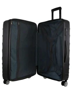 PIERRE CARDIN Palais 80cm Large Hard-Shell Suitcase in Black