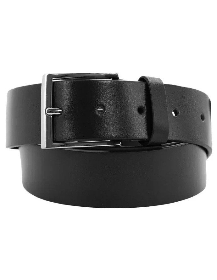 PIERRE CARDIN Pierre Cardin Genuine Leather Belt MEDIUM 110cm in Black