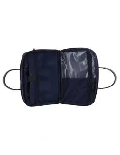 PIERRE CARDIN Pierre Cardin Luxe Nylon Carry On Bag in Black