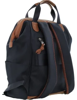PIERRE CARDIN Pierre Cardin 2-Tone Lite Backpack in Black