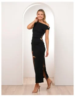 Pilgrim Lydia One Shoulder Maxi Dress