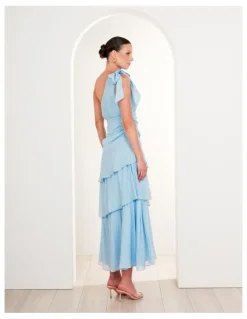 Pilgrim Sarah Ruffle Maxi Dress