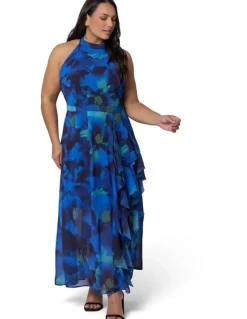 Pink Dusk by Curve Project Kiss Kiss Maxi Dress