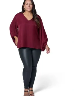Pink Dusk by Curve Project Lover Boy Blouse