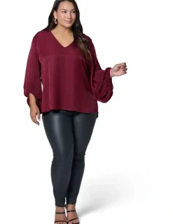 Pink Dusk by Curve Project Lover Boy Blouse
