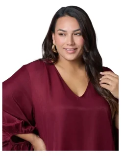 Pink Dusk by Curve Project Lover Boy Blouse