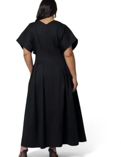 Pink Dusk by Curve Project Magnetic Pull Maxi Dress