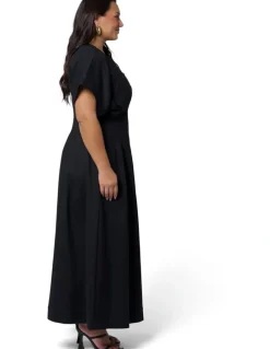 Pink Dusk by Curve Project Magnetic Pull Maxi Dress