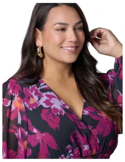 Pink Dusk by Curve Project Ravished Mini Dress