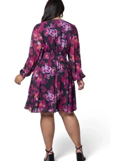 Pink Dusk by Curve Project Ravished Mini Dress