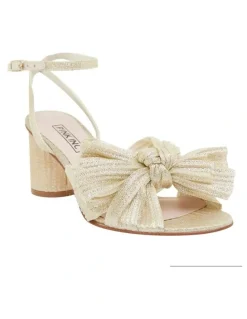 Pink Inc Surge Light Silver Shimmer Sandals