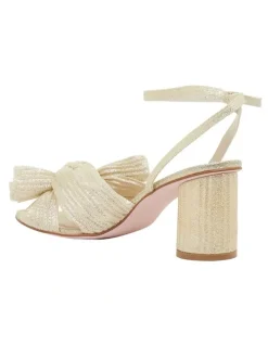 Pink Inc Surge Light Silver Shimmer Sandals