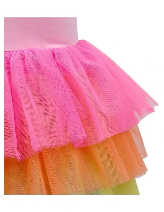 Pink Poppy Fairy Butterfly Friends Dress in Multi