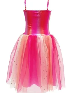 Pink Poppy Vibrant Vacation Party Dress in Pink