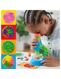 Play-Doh Light And Look Microscope Set