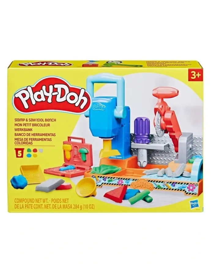 Play-Doh Stamp & Saw Tool Bench Toy