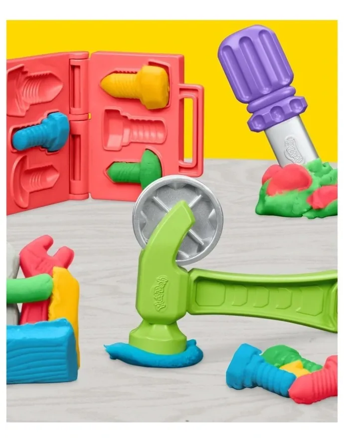 Play-Doh Stamp & Saw Tool Bench Toy