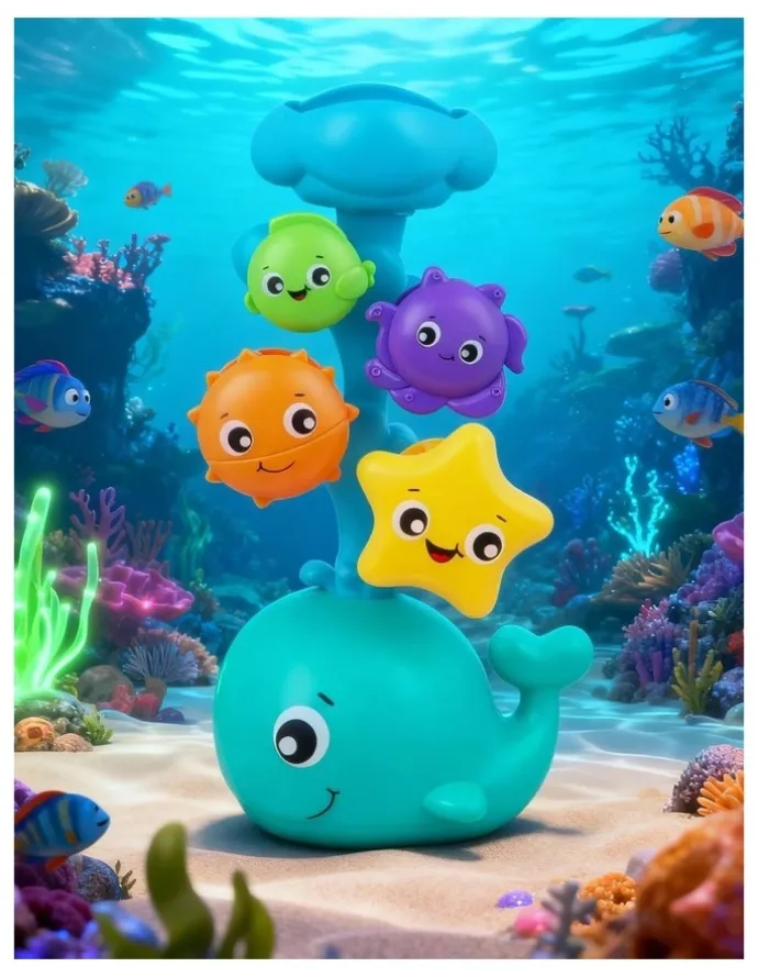 Playgro Whirly Whale Fountain Toy