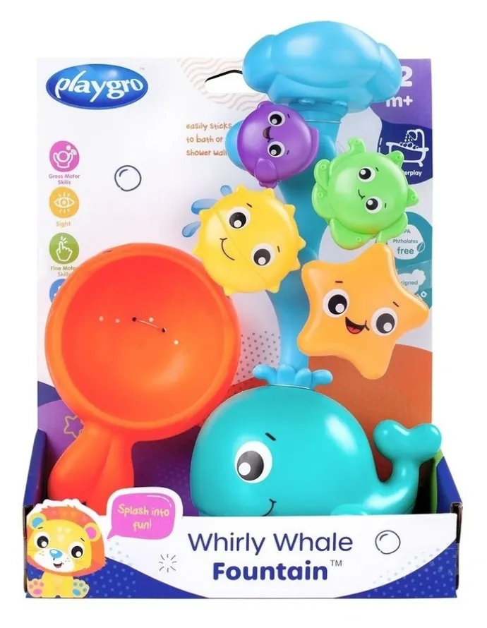 Playgro Whirly Whale Fountain Toy