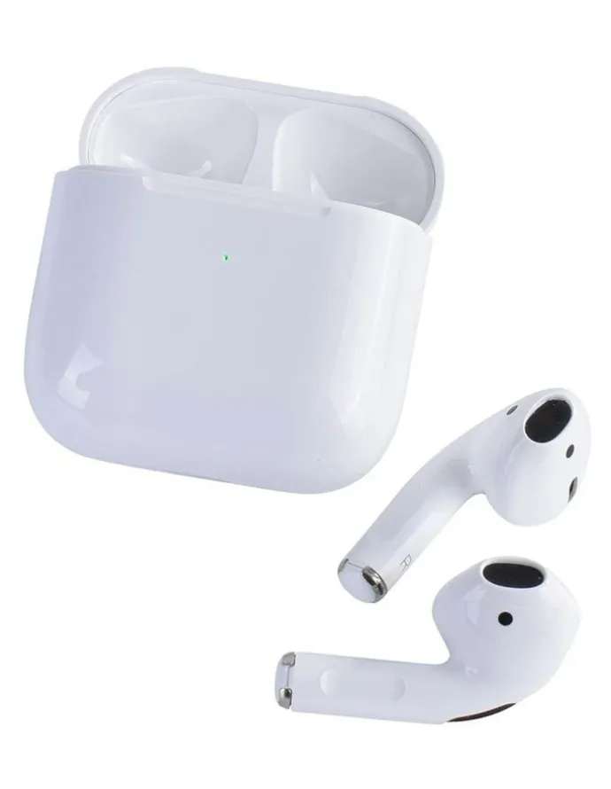 Plugd Bluetooth Rechargeable Ear Buds with Microphone in White