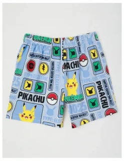 Pokemon Pokemon Pikachu Pyjama With Socks in Arctic Blue
