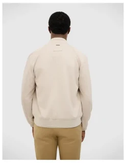 Politix Brandon Performance Bomber Jacket in Fawn