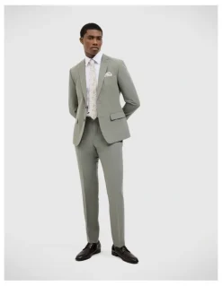 Politix Elijah Tailored Jacket in Sage
