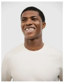 Politix Wills Performance Tee in Bone