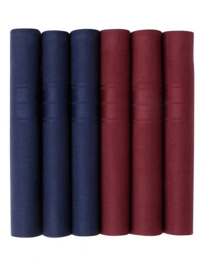 Polo Handkerchiefs 6 Pack in Assorted Colours