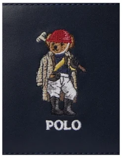 Polo Ralph Lauren Polo Bear Leather Billfold Wallet