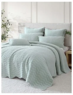 Private Collection Indiana Coverlet in Sage