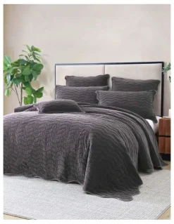 Private Collection Indianna Coverlet in Grey