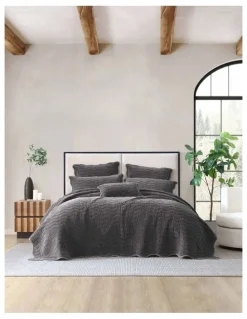 Private Collection Indianna Coverlet in Grey