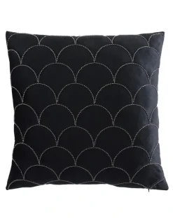 Private Collection Kinsey Square Cushion in Black