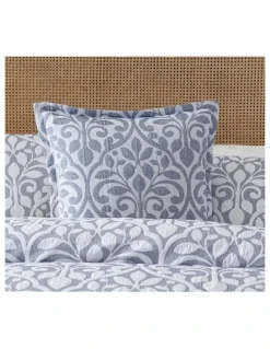 Private Collection Marina Quilt Cover Set in Blue